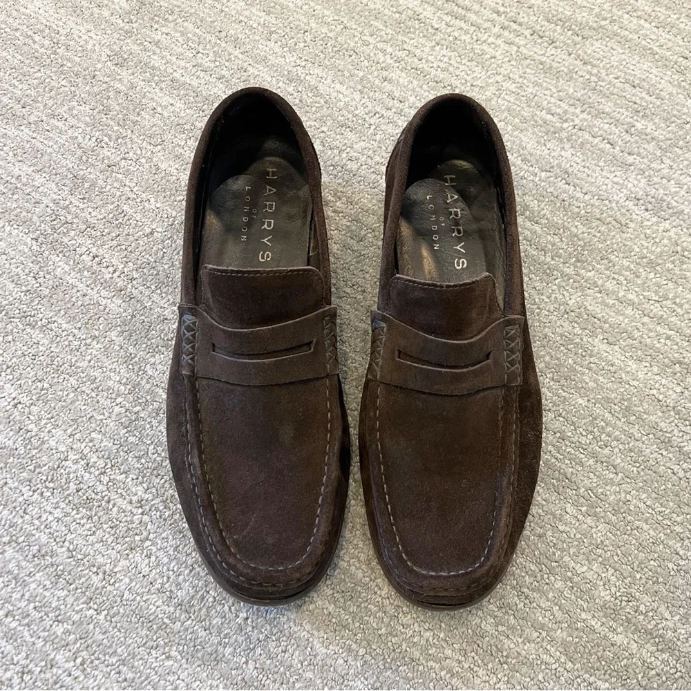 Harry’s of London Suede Penny Loafers